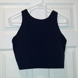 Athleta Racerback Crop-Top Sports Bra